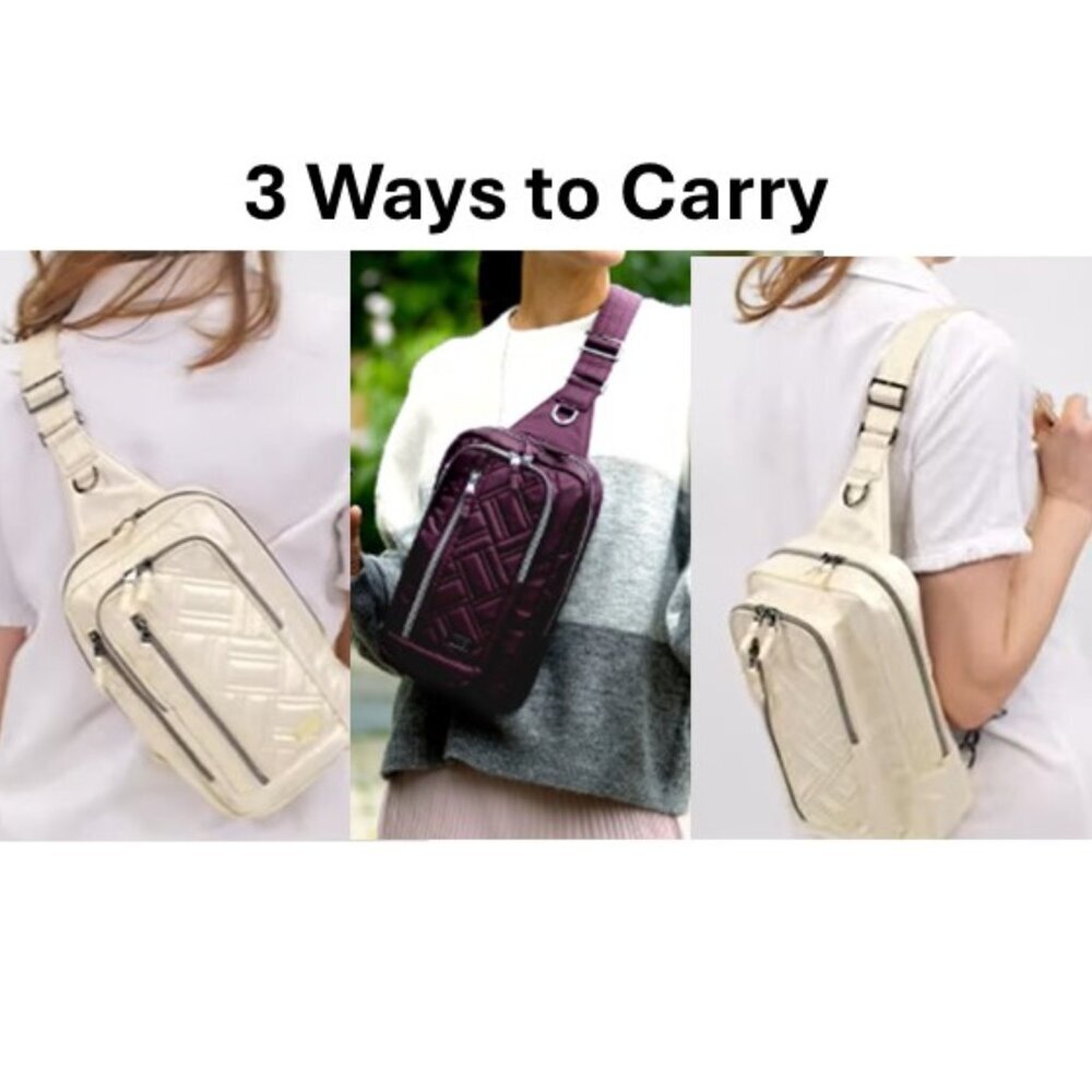 LUG Tailback Sling Bag / Crossbody / Shoulder Bag  - Aquamarine - Picture 7 of 16